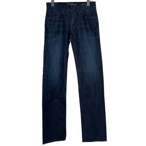 Guess 1981 Lincoln Slim Straight Dark Wash Denim Jeans Size 28